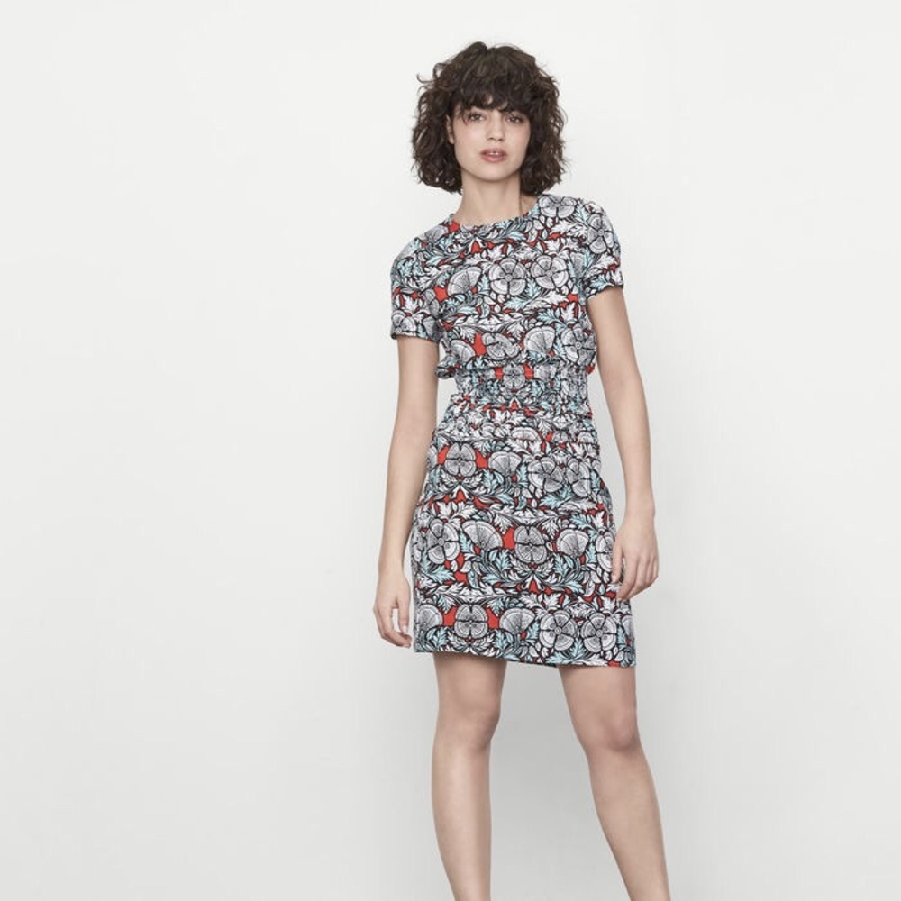 Maje classic flower print dress